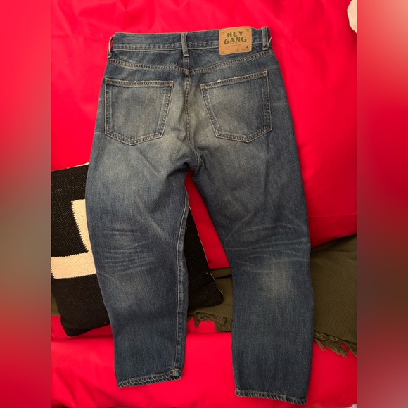 Hey Gang Women's Cropped Blue Jeans Size 28 - Picture 4 of 4